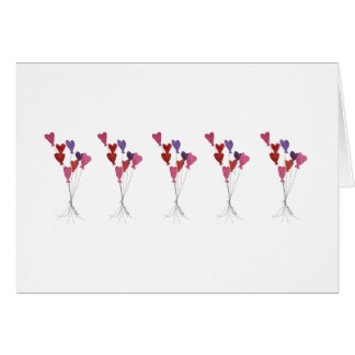 Balloon Hearts Cards
