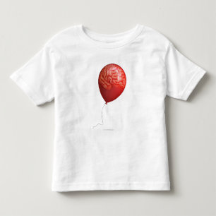 Balloon illustration with a superimposed brain toddler T-Shirt