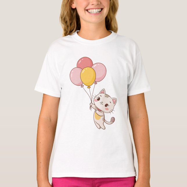 Balloon Kitty Joy Tee (Front)