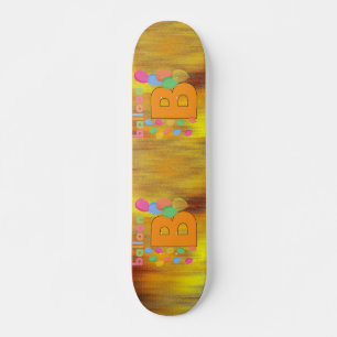 Balloon Letter B Skateboard