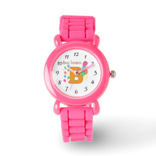 Balloon Letter B Watch