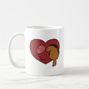 Balloon Loves Porcupine Coffee Mug