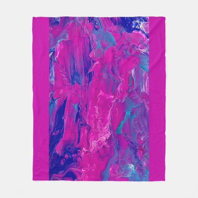 Balloon Man  Fleece Blanket (Front)