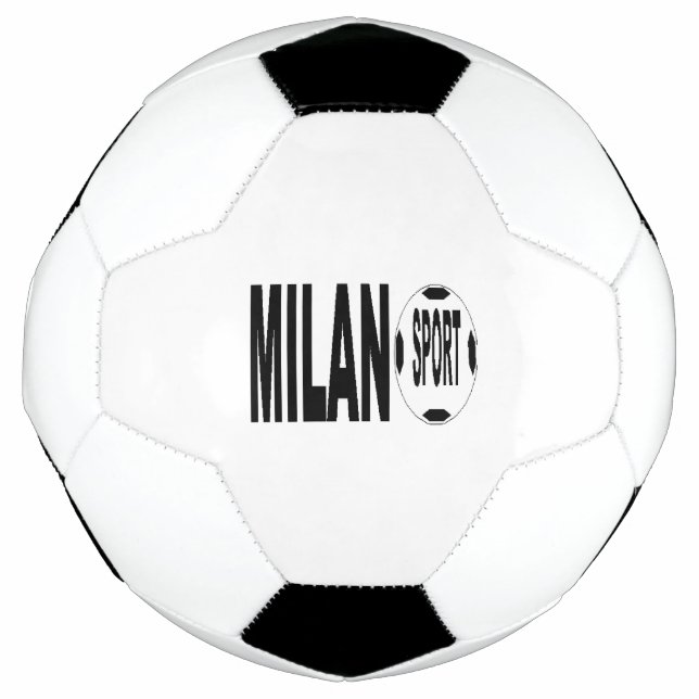 Balloon of foot   MILANO ITALY SPORT Football (Front)