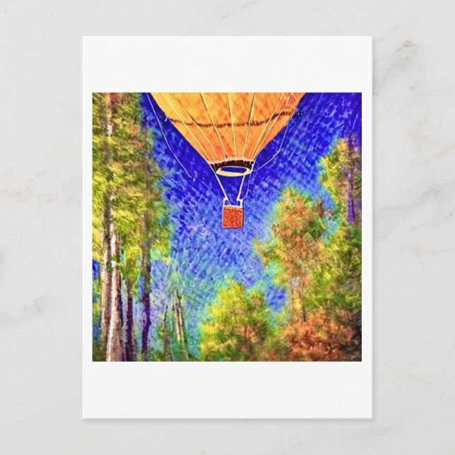 Balloon one postcard (Front)