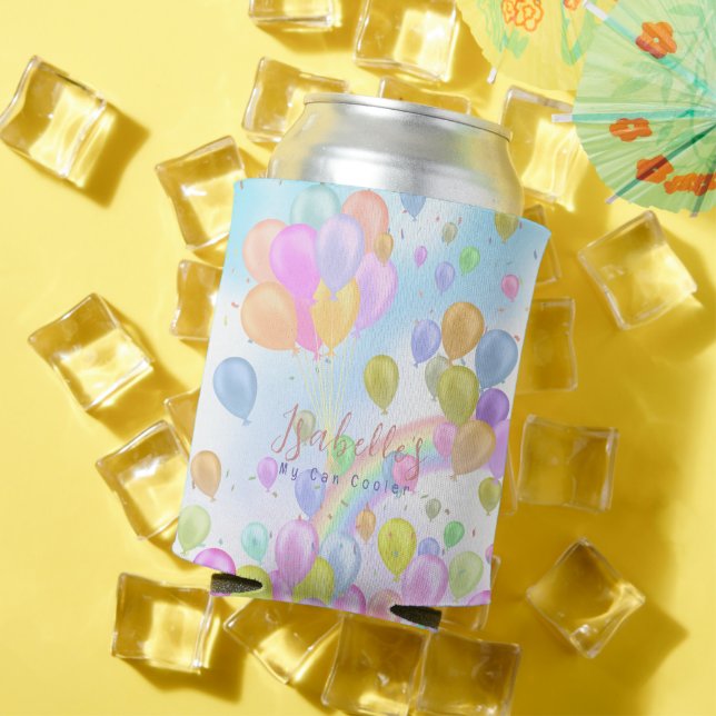 Balloon Pastel Can Cooler (In Situ Summer)