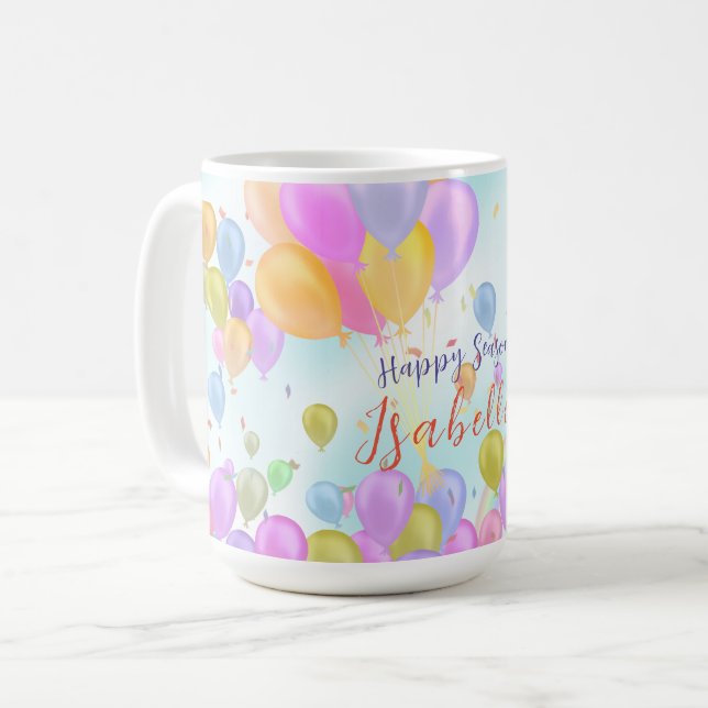 Balloon Pastel  Coffee Mug (Front Left)