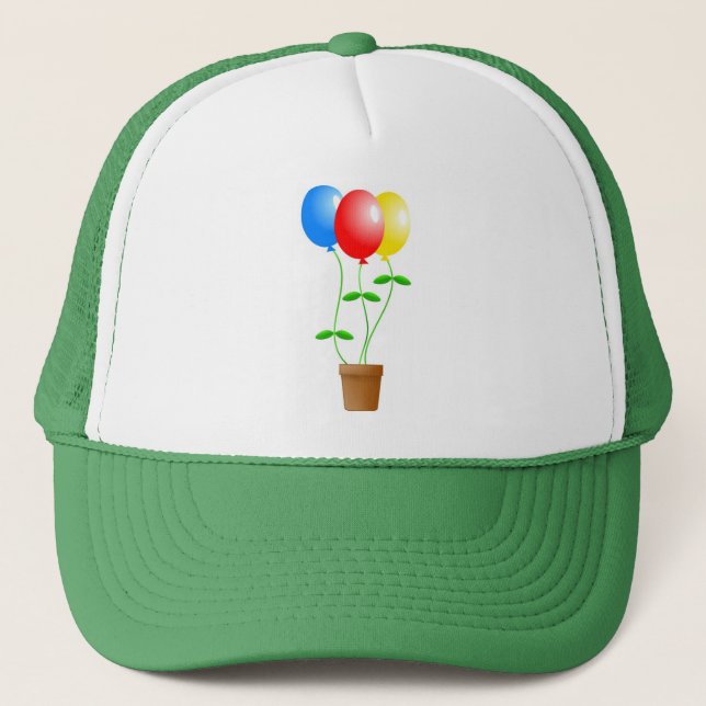 Balloon Plant Trucker Hat (Front)