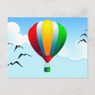 Balloon, postcard