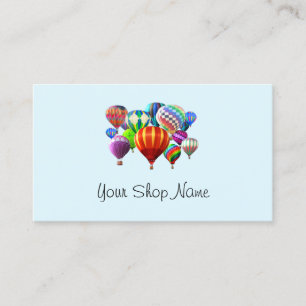 Balloon Sales, Maintenance, Supplies Business Card