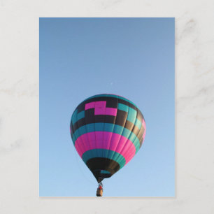 Balloon, shoot for the moon, XLTA Postcard