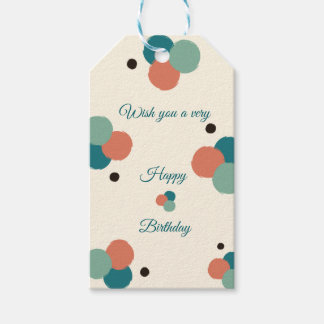Balloon Theme Birthday Party Invitation Card Gift Tags