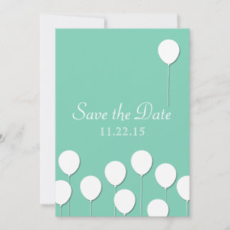 Balloon Theme Save the Date