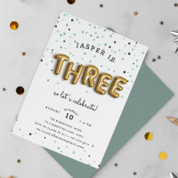 Balloon Type | Third Birthday Party