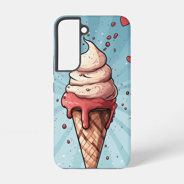 Balloon Vendor Girl Samsung Galaxy S22 Case (Back)