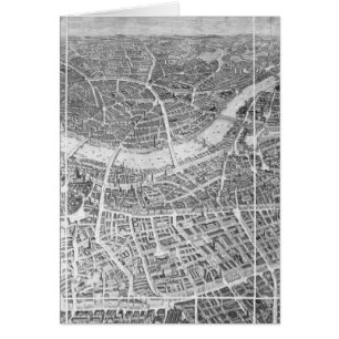 Balloon View of London, 1851