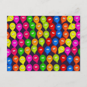 Balloon Wallpaper Postcard