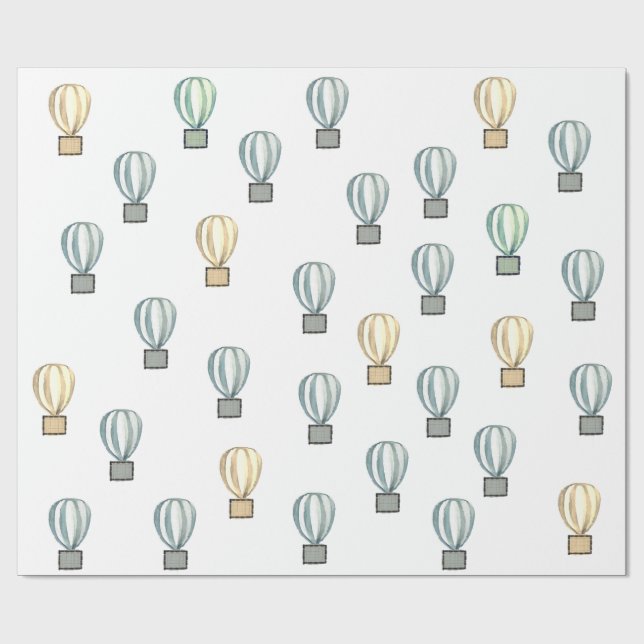 Balloon Wrapping Paper (Flat)