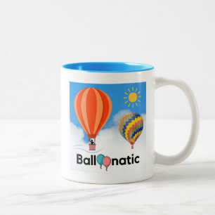 Balloonatic - The Balloonist Two-Tone Coffee Mug