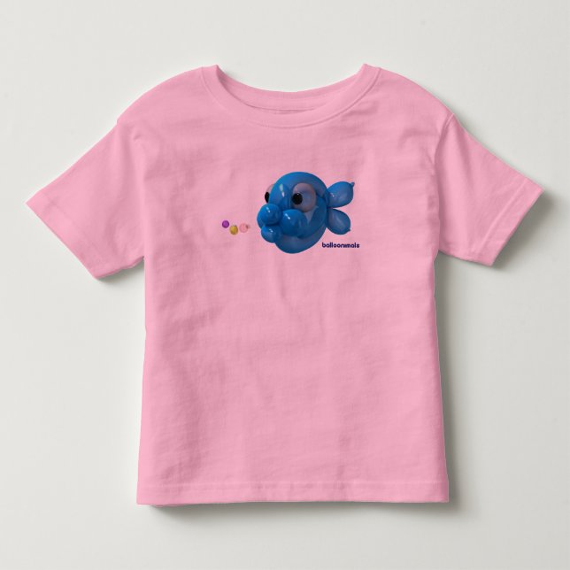 Balloonimals Bubbles the Fish! Toddler T-Shirt (Front)