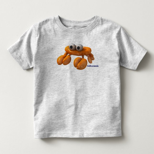 Balloonimals Crabby! Toddler T-Shirt (Front)