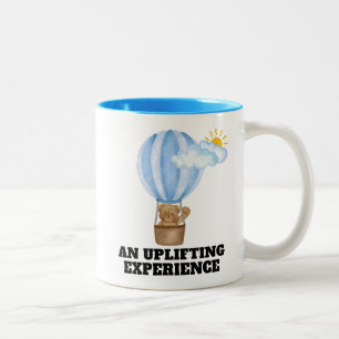 Ballooning - An Uplifting Experience Two-Tone Coffee Mug