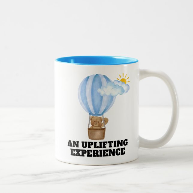 Ballooning - An Uplifting Experience Two-Tone Coffee Mug (Right)