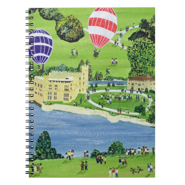 Ballooning at Leeds Castle Notebook (Front)