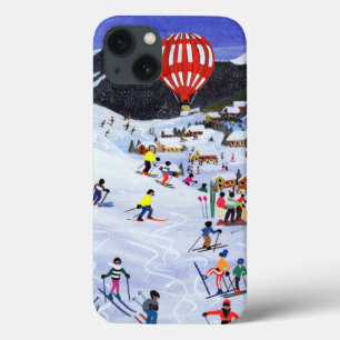 Ballooning over the piste 1995 iPhone 13 case