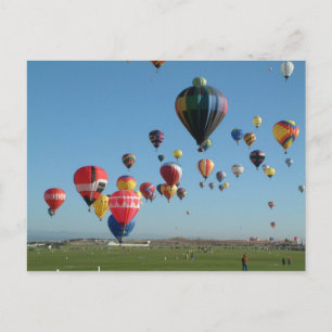 Ballooning Postcard