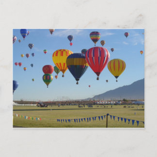 Ballooning Postcard