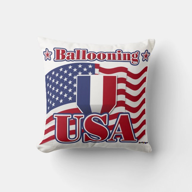 Ballooning USA Cushion (Front)