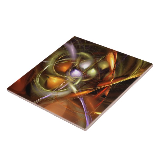 Balloons and Ribbons  Abstract Tile (Side)