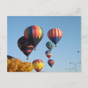 Balloons Arising Postcard
