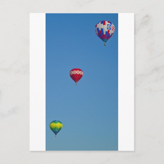 Balloons Away Postcard (Front)
