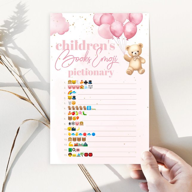 Balloons bear childrens books emoji pictionary (Creator Uploaded)