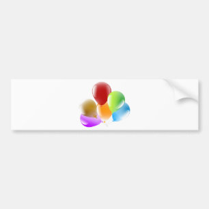 Balloons Bumper Sticker