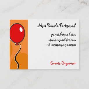 Balloons, Business Card