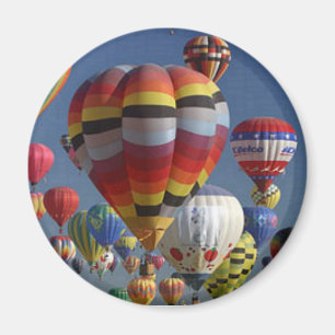 BALLOONS HANGING by SHARON SHARPE Magnet