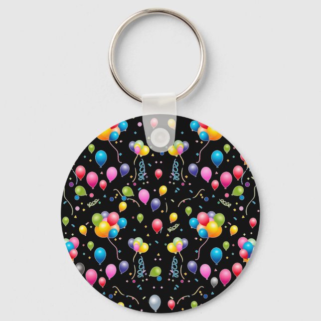 Balloons Key Ring (Front)