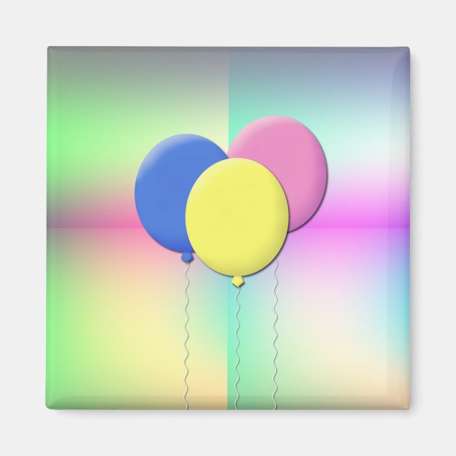 Balloons Magnet (Front)