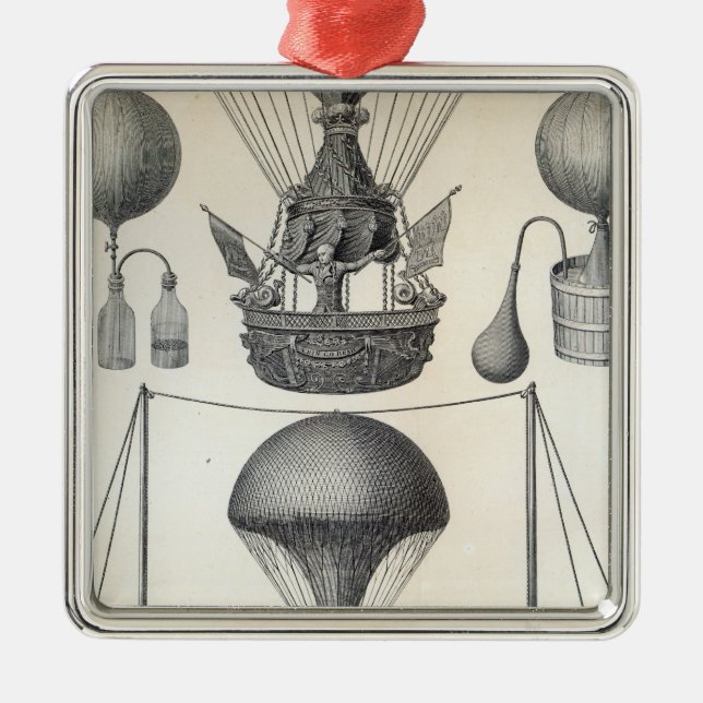 Balloons Metal Tree Decoration (Front)