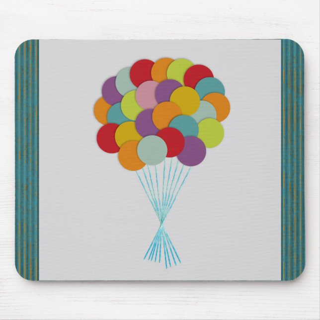 Balloons Mouse Pad (Front)
