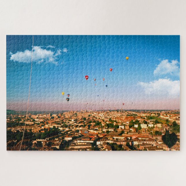 Balloons Over Bristol.  Jigsaw Puzzle (Horizontal)