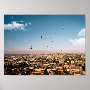 Balloons Over Bristol. Poster