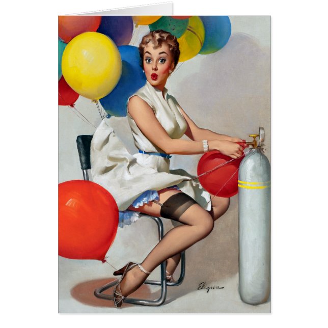 Balloons Pin Up (Front)