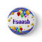 Balloons & Stars  ~  Name Button