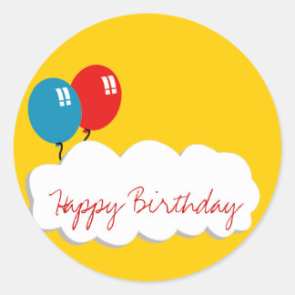 balloons sticker
