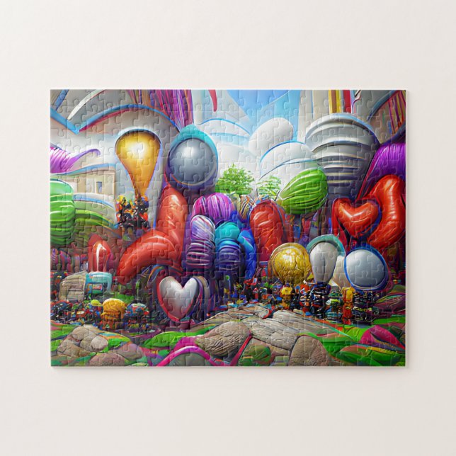 Balloons Welcome Home Jigsaw Puzzle (Horizontal)