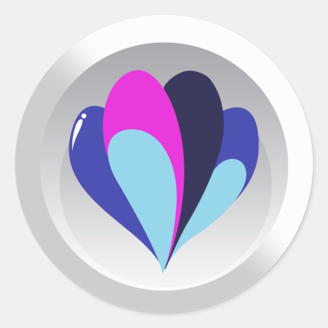 balloonshop classic round sticker (Front)